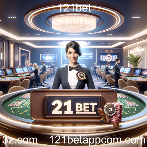 Experimente a Emoção do Cassino Ao Vivo no 121bet